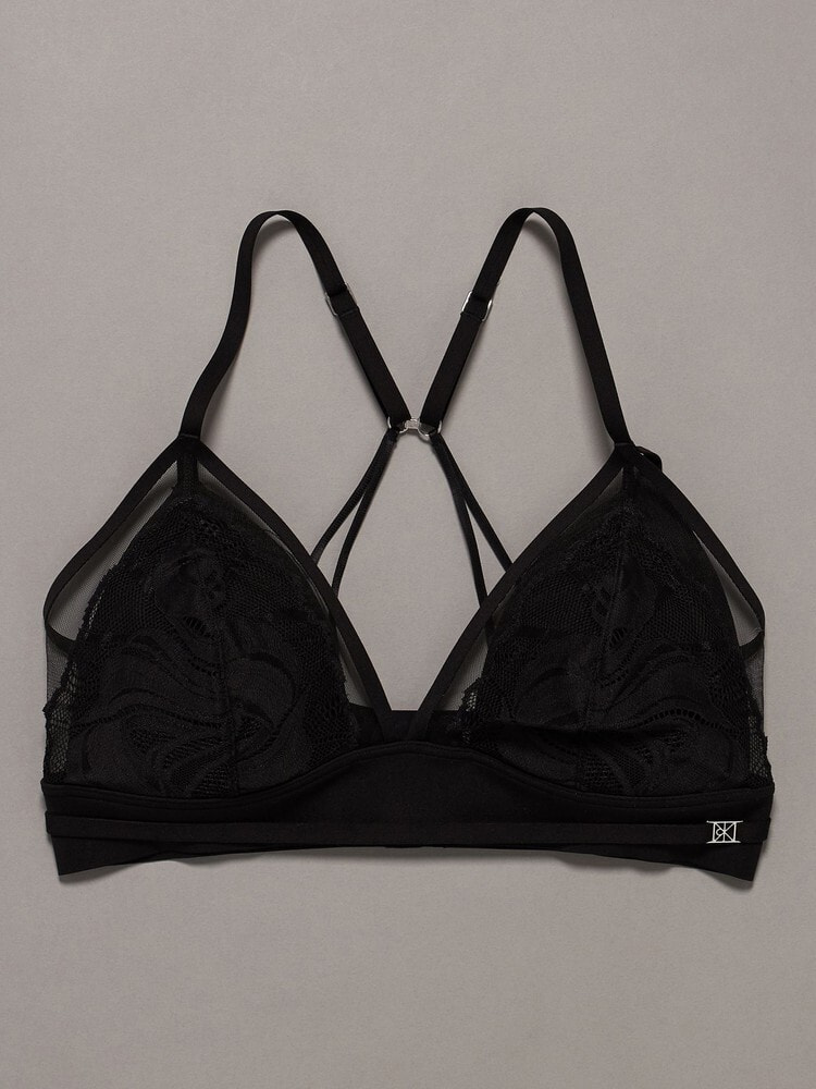 ブラ - CK Black Geo Lace リフトトライアングルブラ 7
