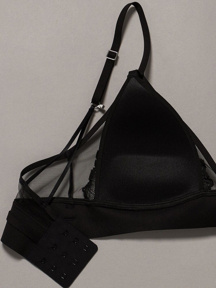 ブラ - CK Black Geo Lace リフトトライアングルブラ 8