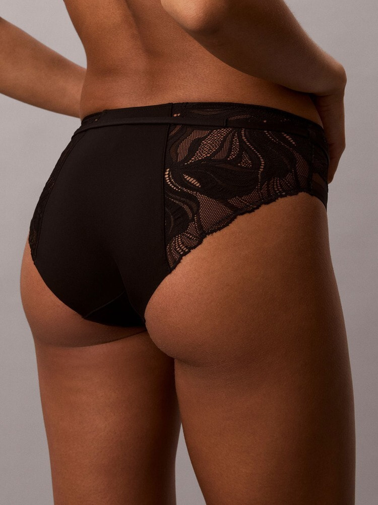 ショーツ - CK Black Geo Lace ヒップスター 5