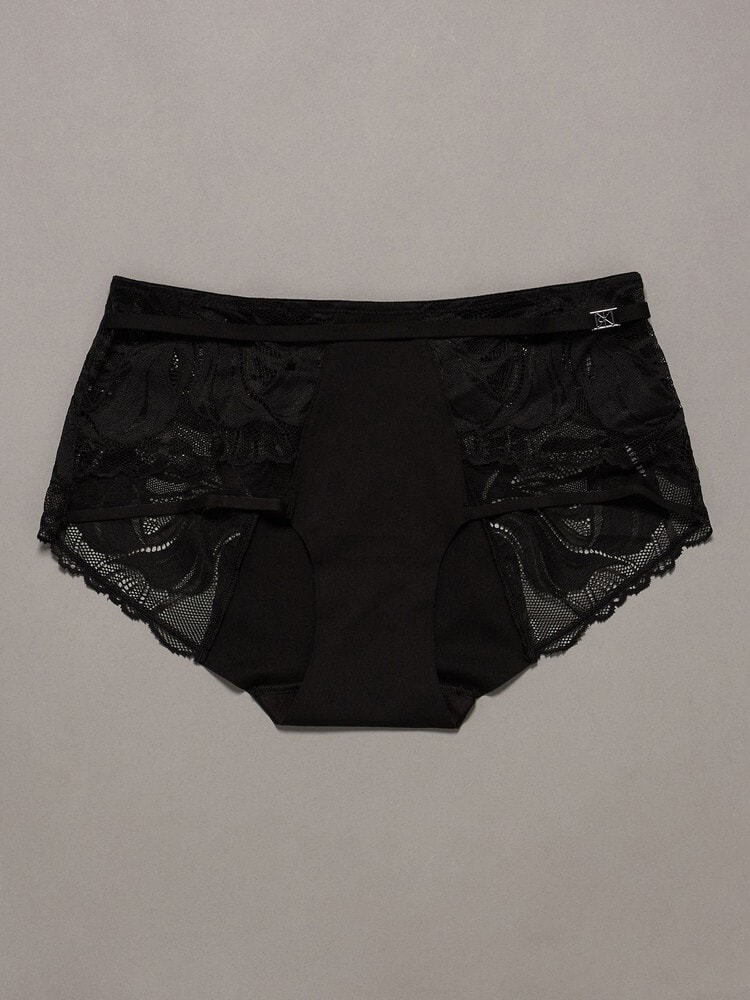 ショーツ - CK Black Geo Lace ヒップスター 7