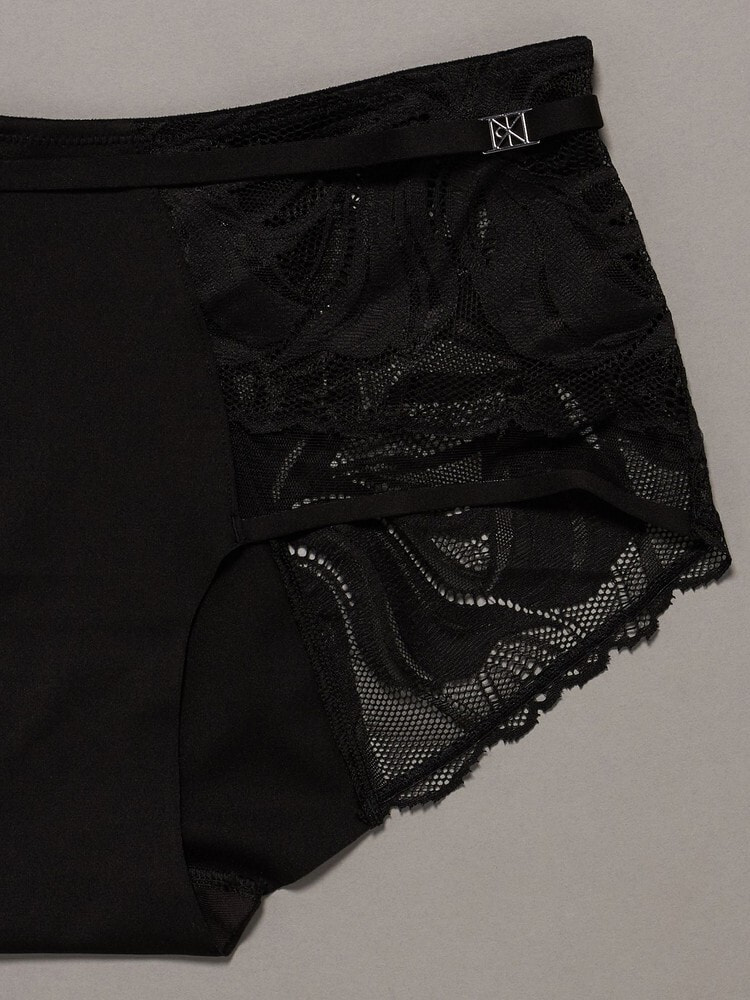 ショーツ - CK Black Geo Lace ヒップスター 8