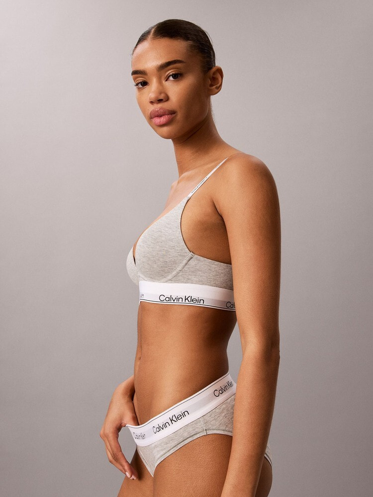 ブラ - Icon Cotton Modal ワイヤーレスプッシュアップブラ 5