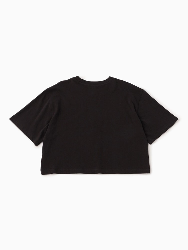 関税込♥*Chloe*クロップド ボクシー ロゴ Tシャツ Chloé コットンジャージー製クロップドボクシーロゴTシャツ
