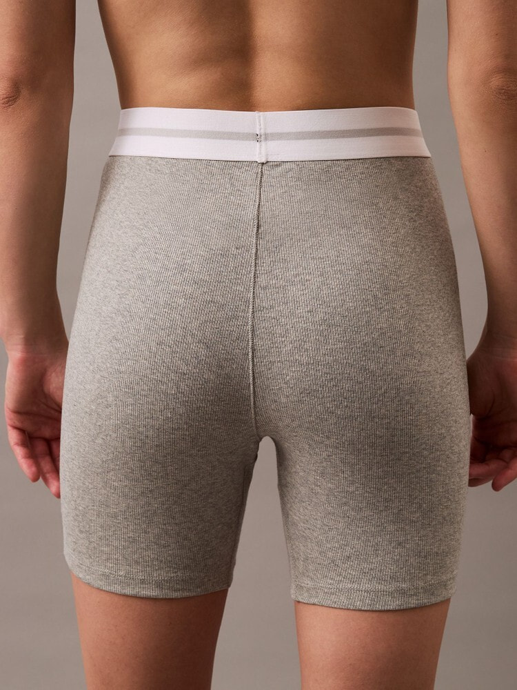 ショートパンツ - Cotton Stretch Rib リブバイカーショート