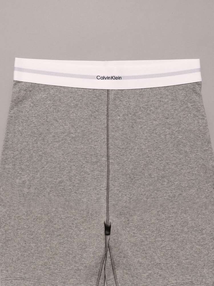 ショートパンツ - Cotton Stretch Rib リブバイカーショートパンツ 7