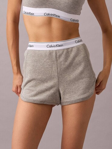 カルバンクライン  ショートパンツ ショートパンツ - Icon Cotton Modal スリープショートボトム