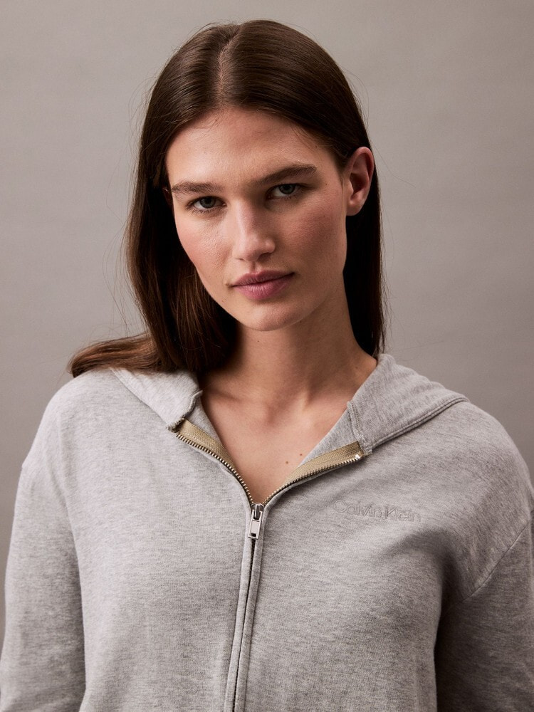 パーカー - Icon Cotton Modal フレンチテリージップパーカー  