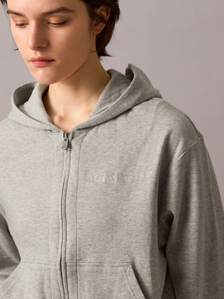 パーカー - Icon Cotton Modal フレンチテリージップパーカー