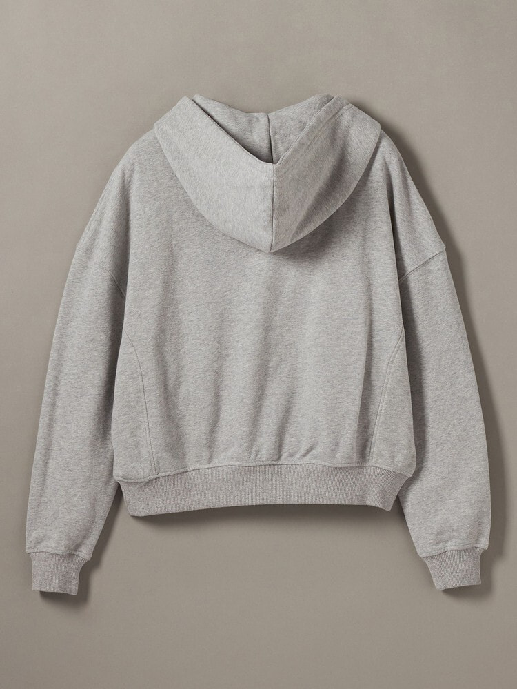 パーカー - Cotton Blend Terry フルジップスウェットパーカー 10
