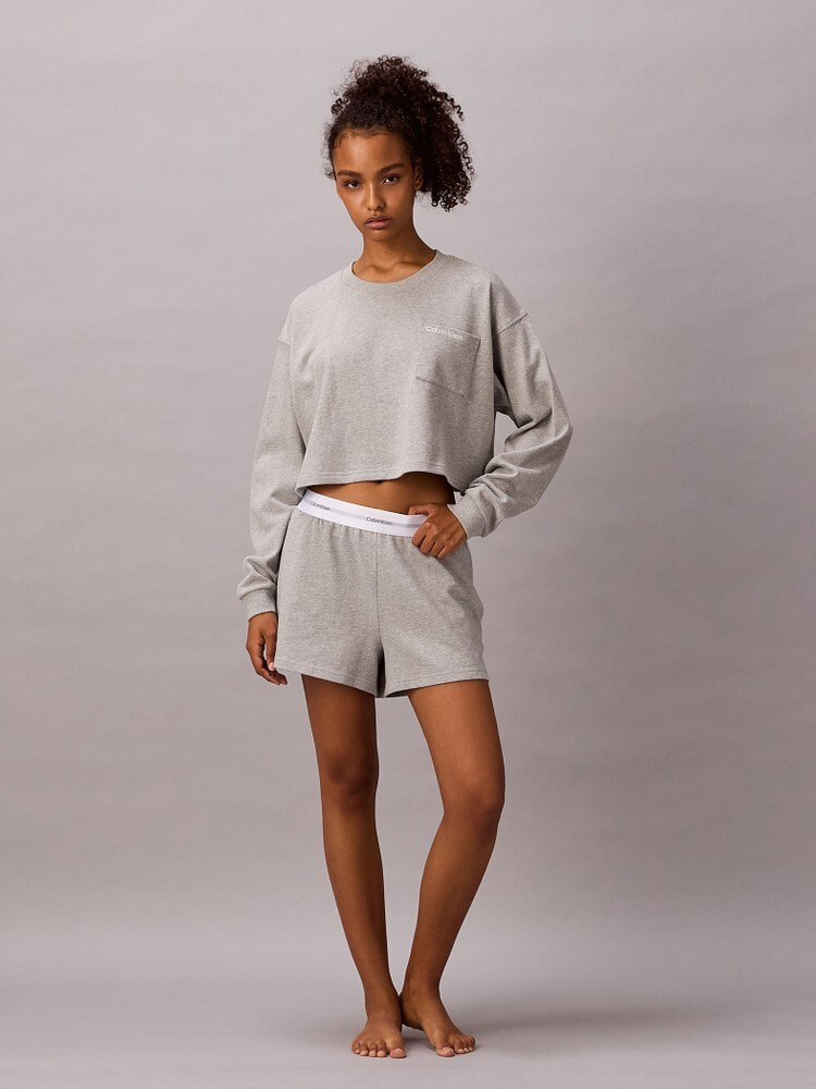 トップス - Logo Cotton Jersey ロゴジャージーロングスリーブ