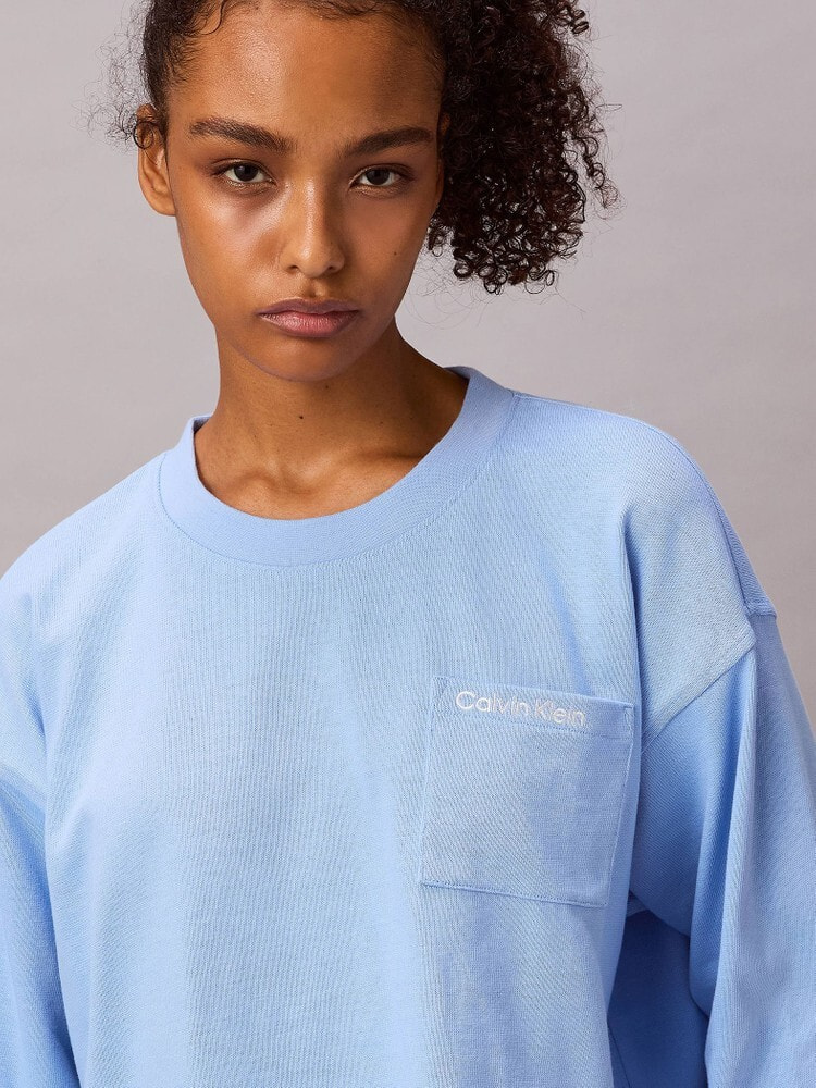 トップス - Logo Cotton Jersey ロゴジャージーロングスリーブクロップドTシャツ 28