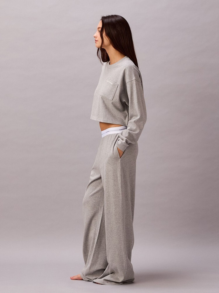 PGG カタカナロゴ　パンツ パンツ - Logo Cotton Jersey ロゴジャージーパンツ | カルバン