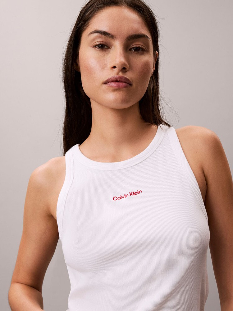 ホワイト ストライプデザイン タンク ディビジョンストライプタンクトップ -ハーレーダビッドソン公式