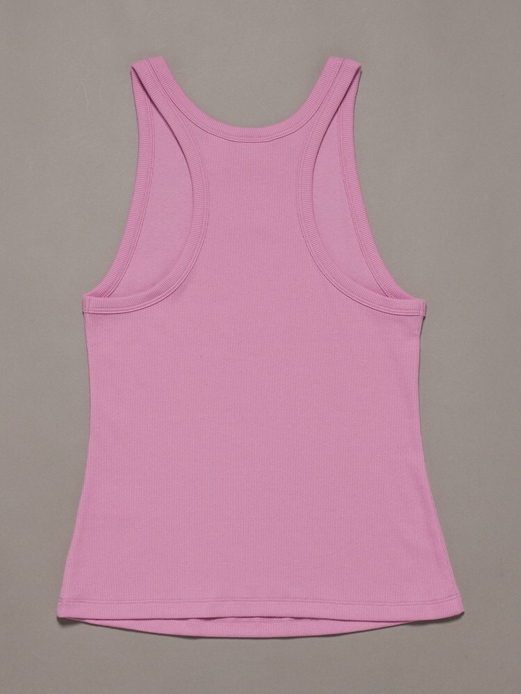 タンクトップ - Cotton Graphic Rib T グラフィックリブタンクトップ