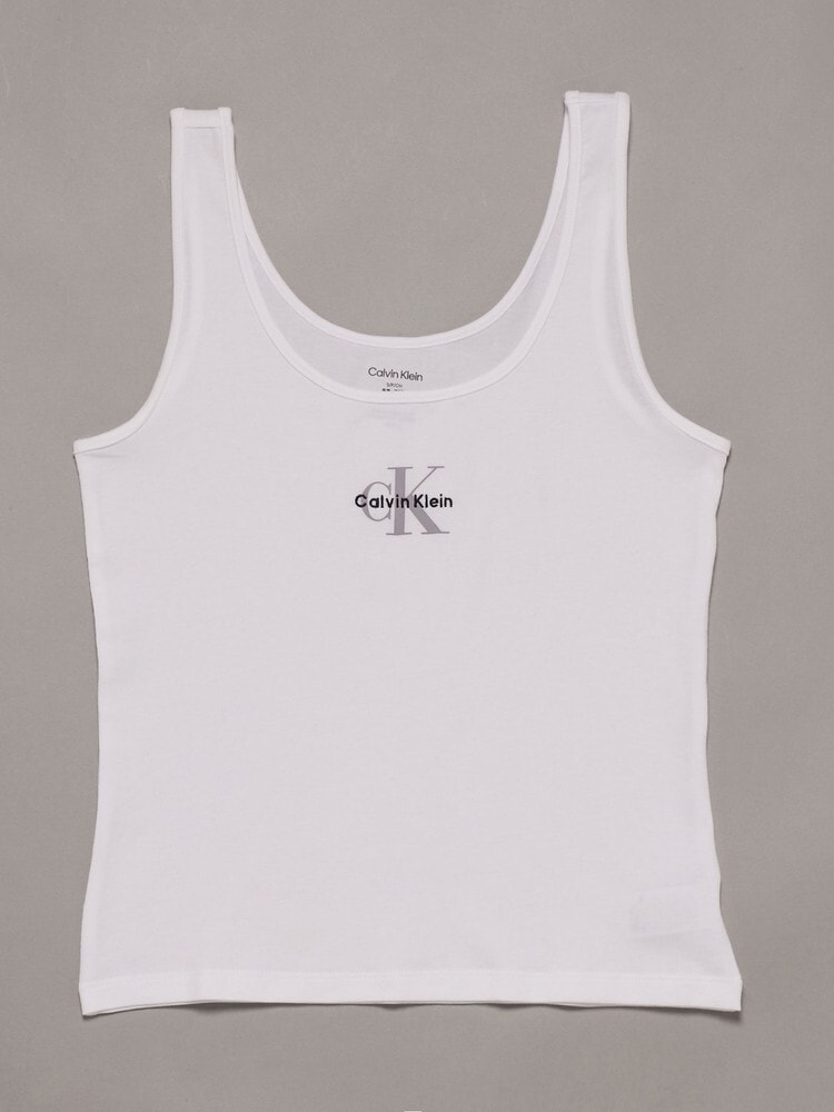 タンクトップ - Cotton Stretch Lounge CK グラフィックタンクトップ