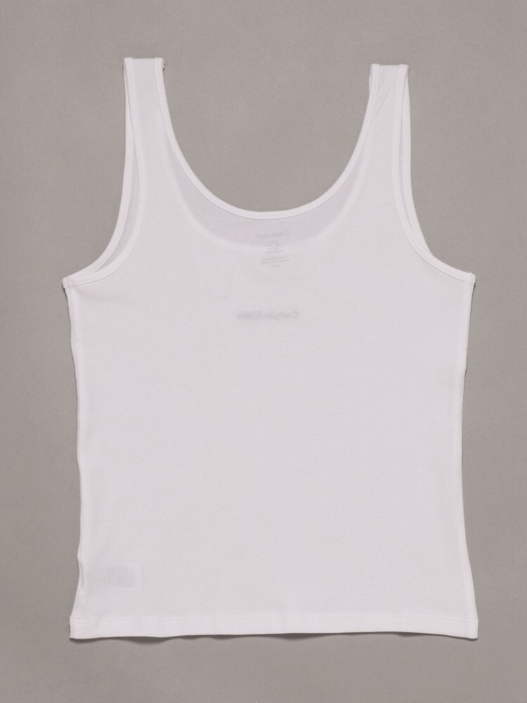 タンクトップ - Cotton Stretch Lounge CK グラフィックタンクトップ