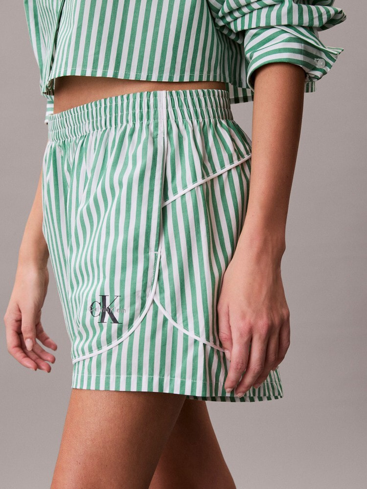 スリーブウェア - Cotton Poplin CK グラフィックコットンポプリンショーツ 3