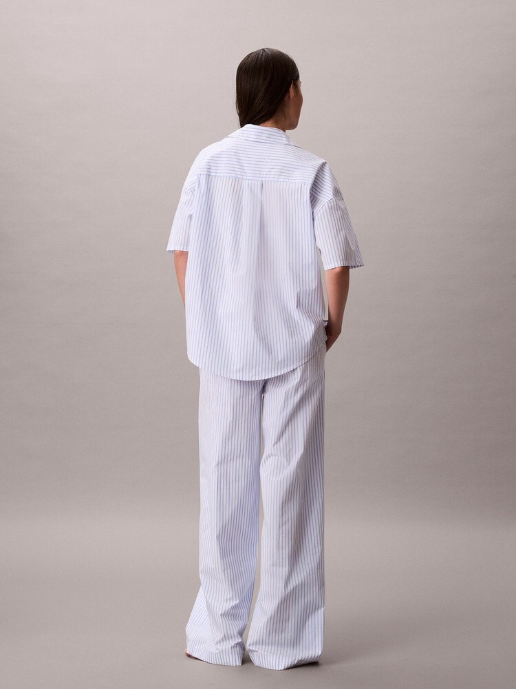 シャツ - Cotton Poplin リラックスポプリンショートスリーブシャツ 3