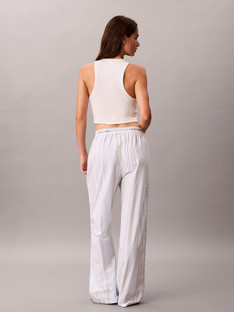 パンツ - Cotton Poplin スクリプトウエストバンドパンツ 3