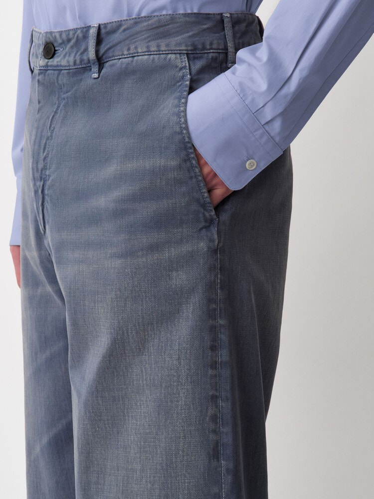パンツ - ワイドレッグチノパンツ 9