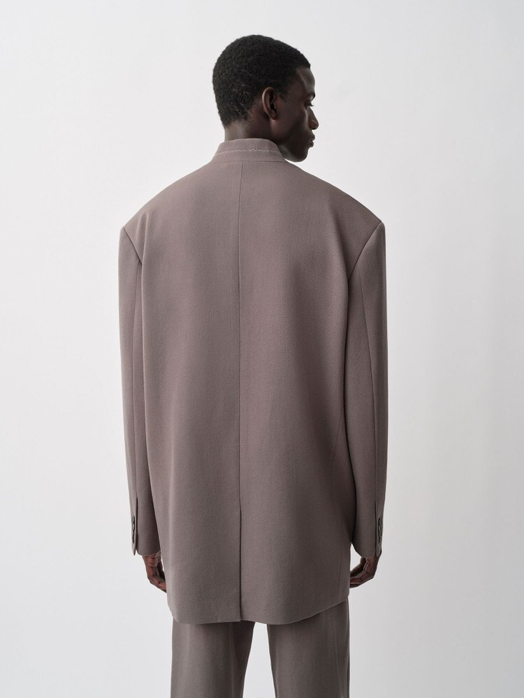 ジャケット - ウールノーカラージャケット | カルバン・クライン 公式