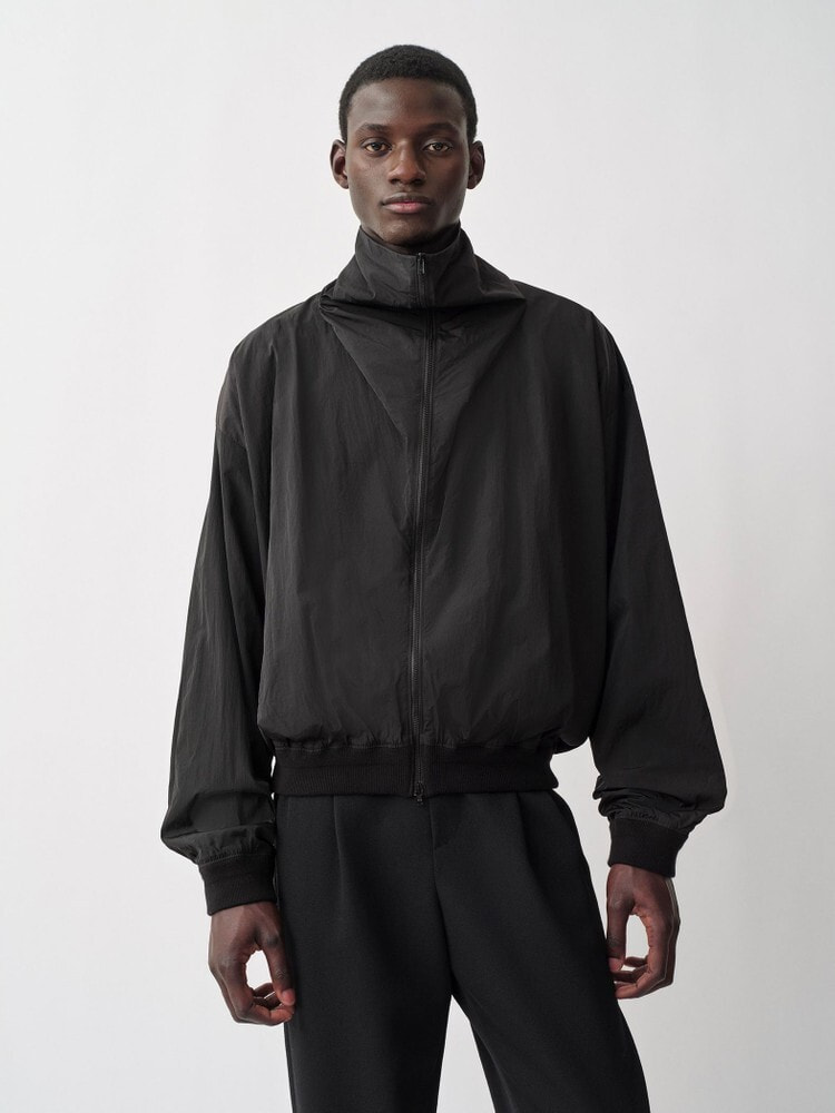 ジャケット - ハイネックナイロンボンバージャケット | カルバン