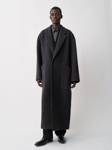 コート - ヴァージンウールローブコート | カルバン・クライン 公式