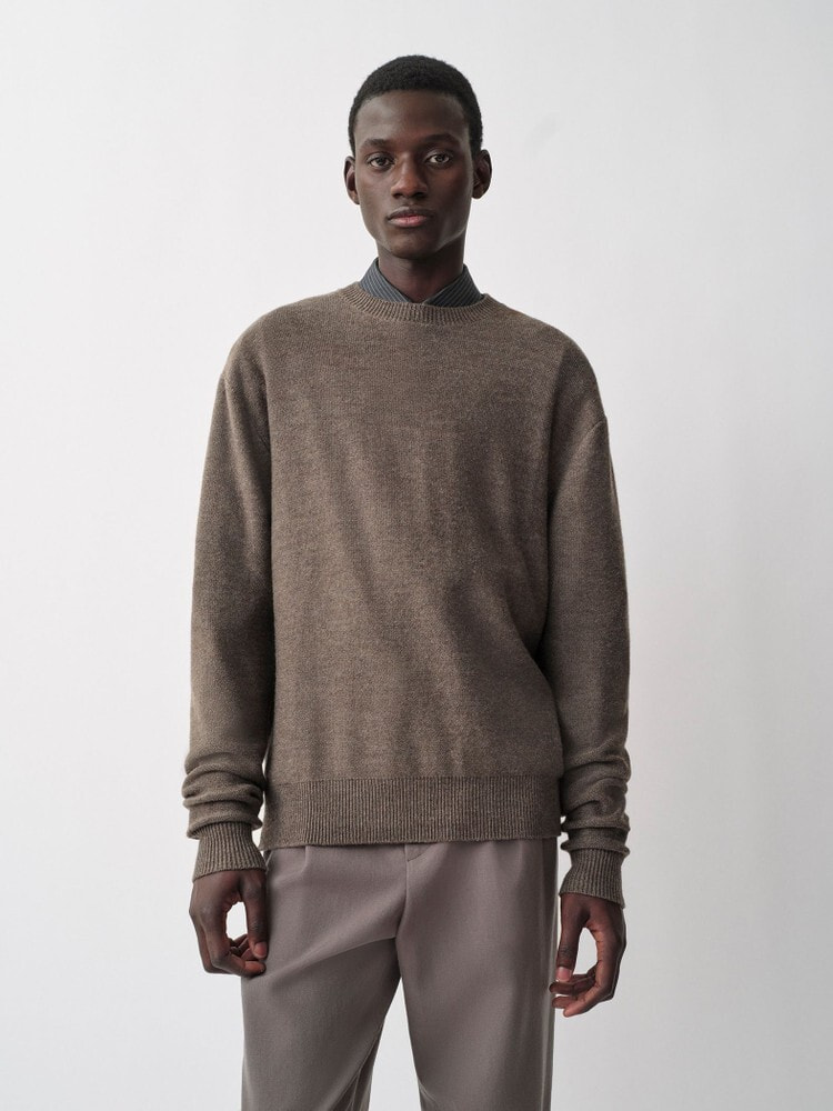 ニット - クルーネックメリノウールセーター | カルバン・クライン