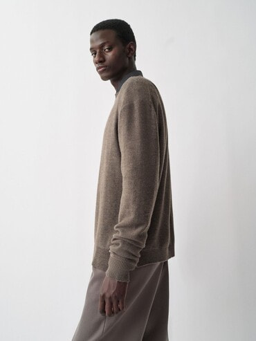 ニット - クルーネックメリノウールセーター | カルバン・クライン