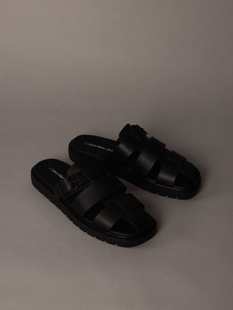 【  カルバンクライン】Holand ブロックヒルサンダル Calvin Klein カルバンクライン】Holand ブロックヒルサンダル